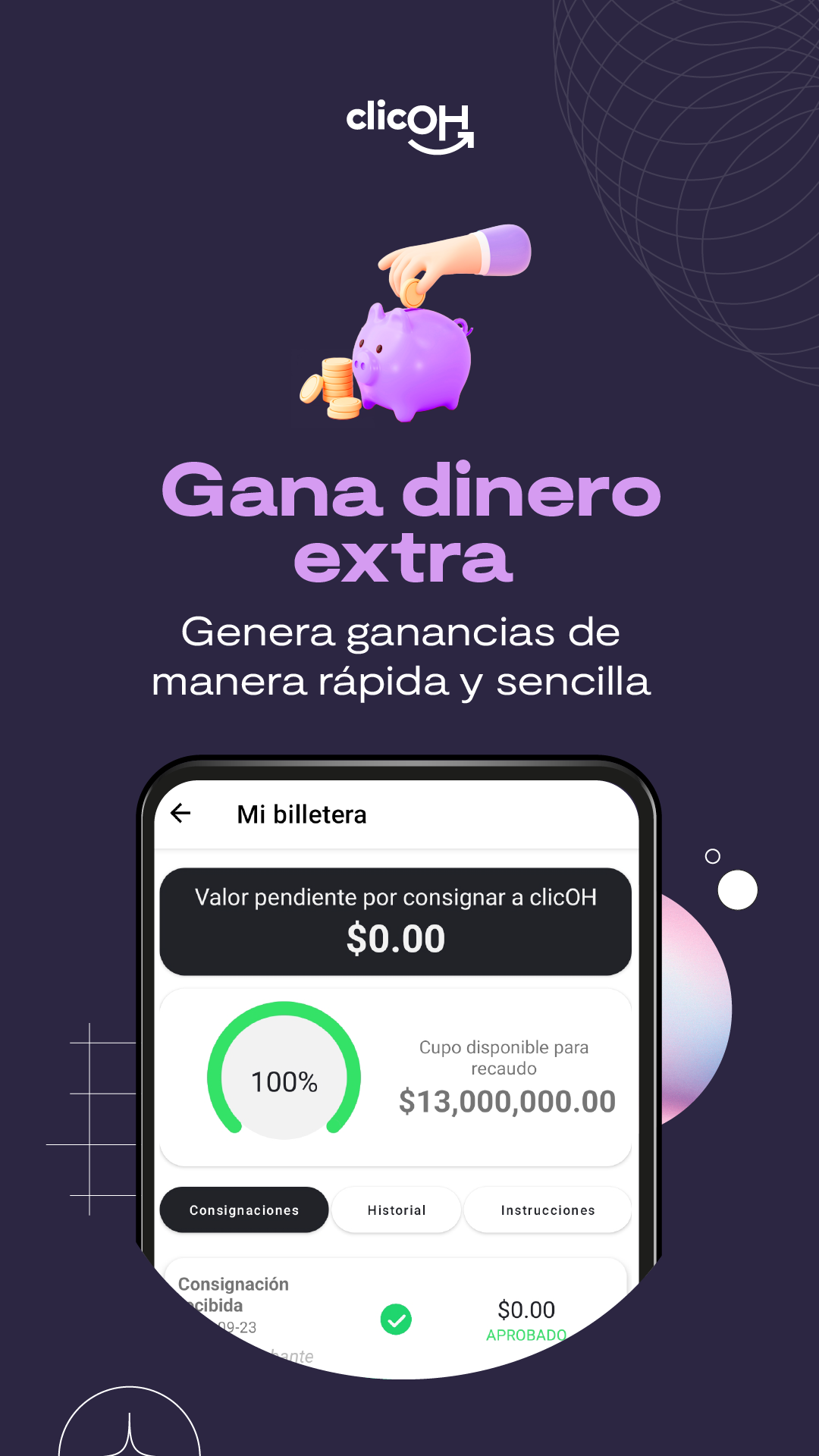 Gana dinero extra con clicOH