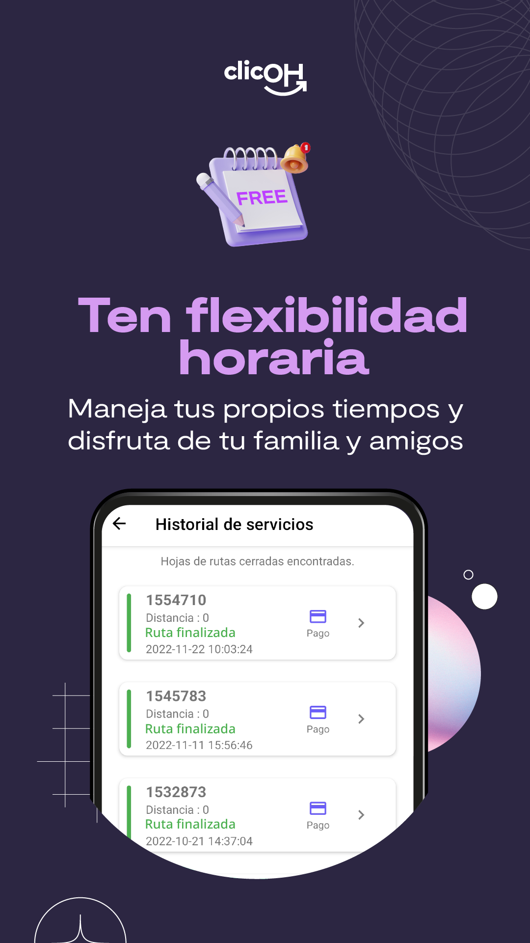 Flexibilidad horaria con clicOH